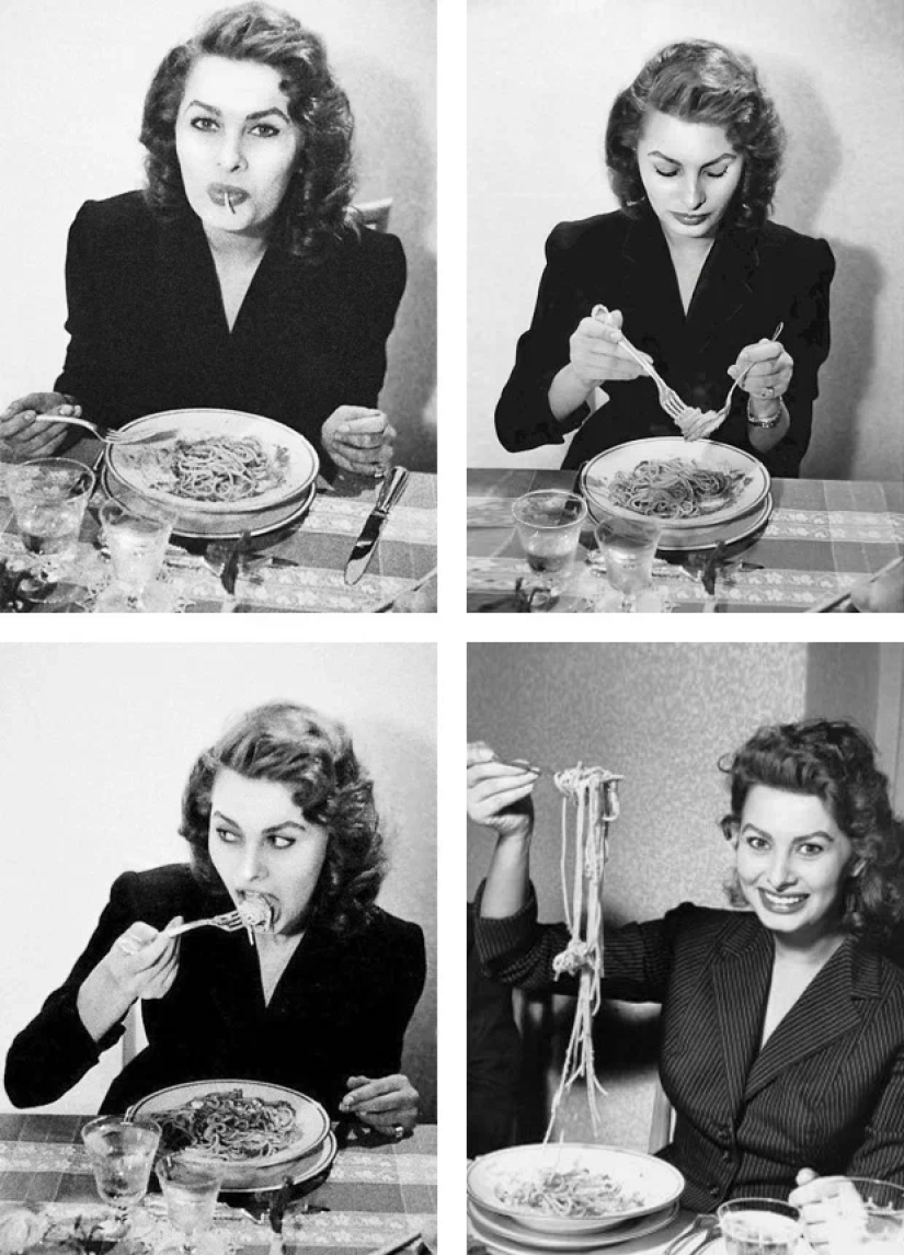 Sophia Loren and her cookbooks