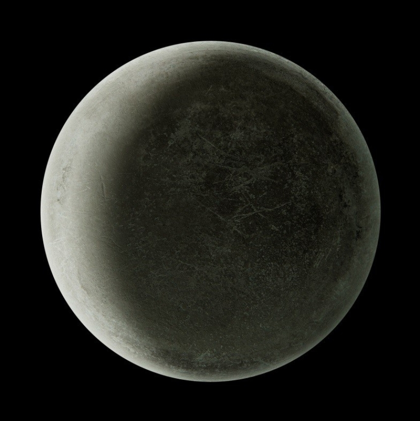 "Space pictures" of the bottoms of old pots and pans from photographer Christopher Jonassen "Space pictures" of the bottoms of old pots and pans from photographer Christopher Jonassen