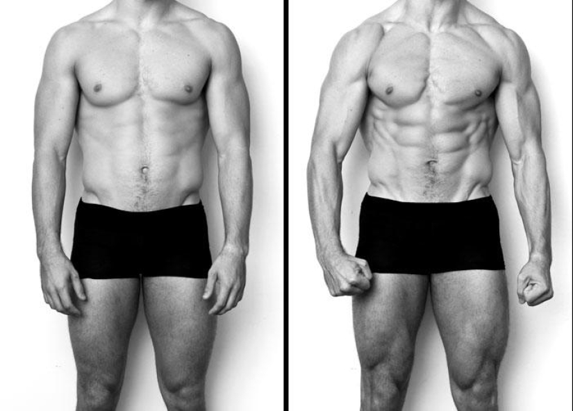 Sports photo shoot: how to photograph inflated muscles correctly Sports photo shoot: how to photograph inflated muscles correctly