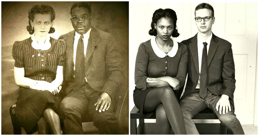 Start the time machine: 25 fotos de abuelos que recrearon a sus nietos