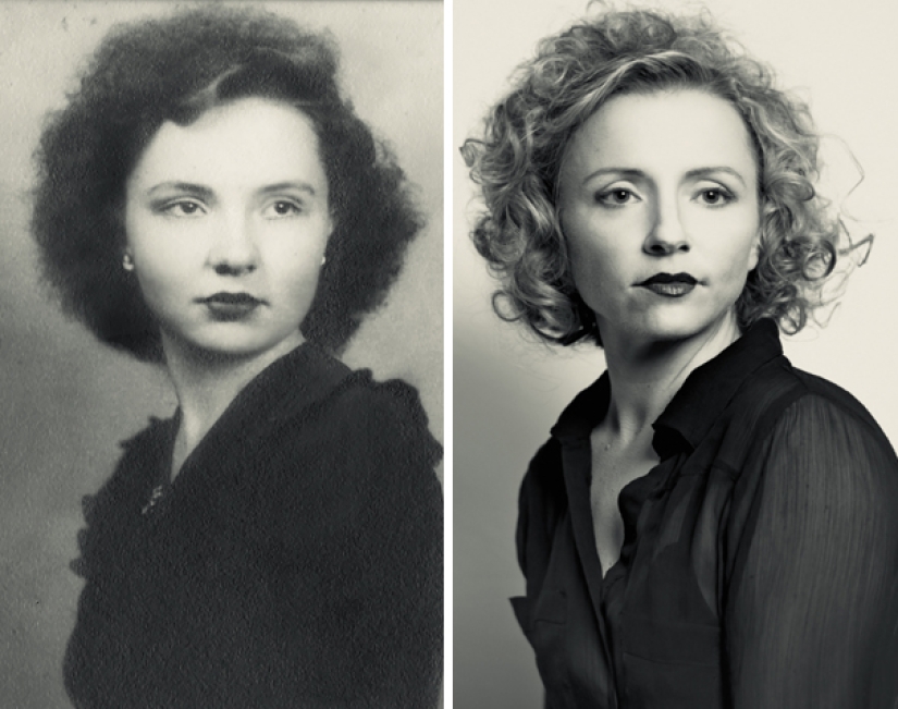 Start the time machine: 25 fotos de abuelos que recrearon a sus nietos
