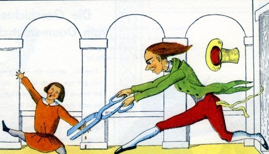 "Stepka-rastrepka" is a German book for children, which is more like a horror "Stepka-rastrepka" is a German book for children, which is more like a horror