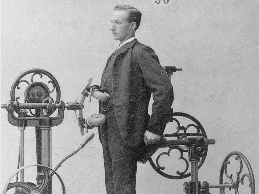 Strange and frightening exercise machines of the Victorian era