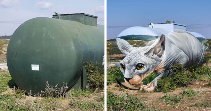Street artist Tom Bragado Blanco and his stunning urban illusions