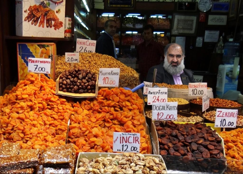 Street trade in different countries of the world