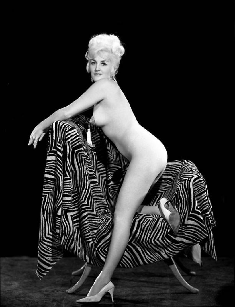 Strippers estadounidenses de los años 60 del siglo pasado