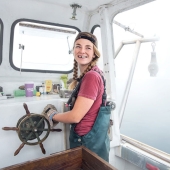 Strong women at a non-feminine job Strong women at a non-feminine job