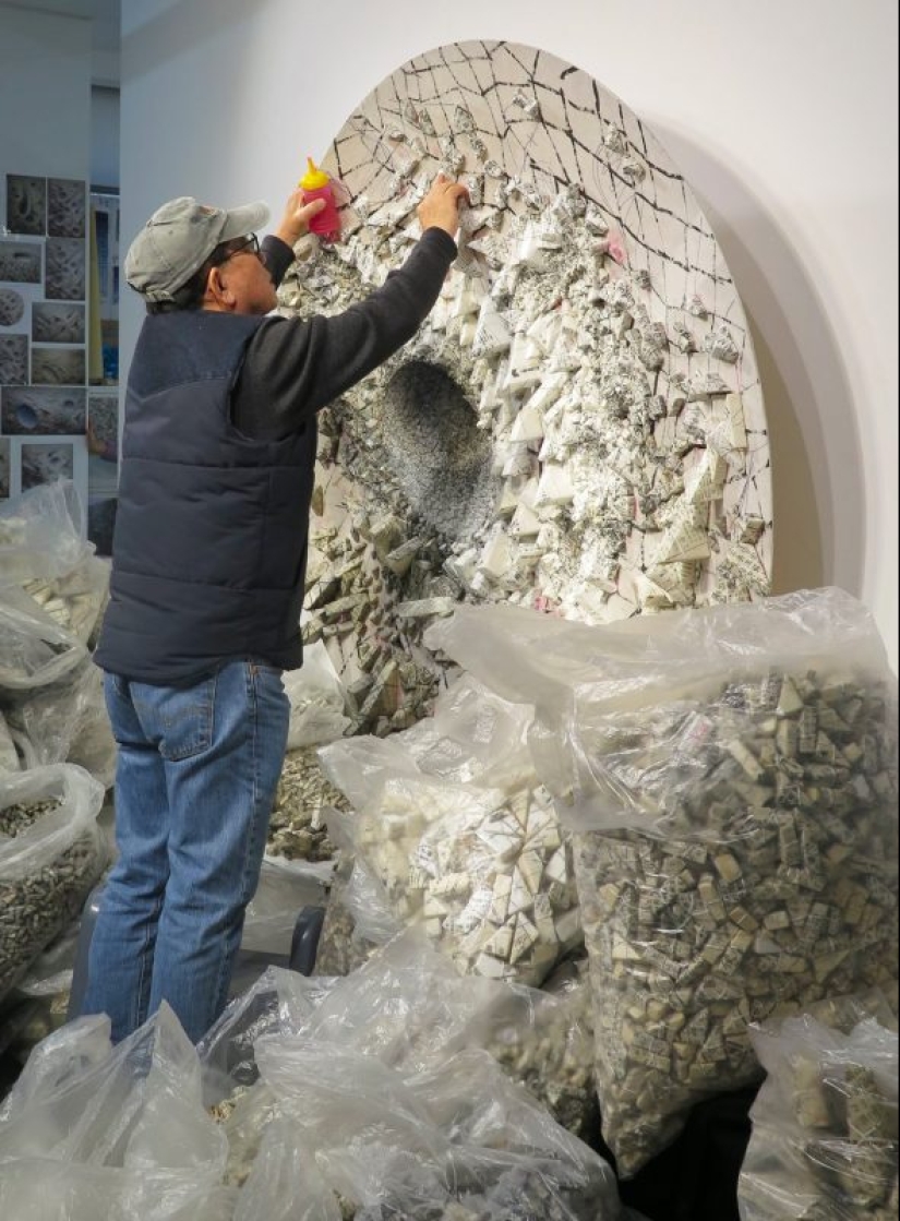 Stunning paper installations by an artist from South Korea