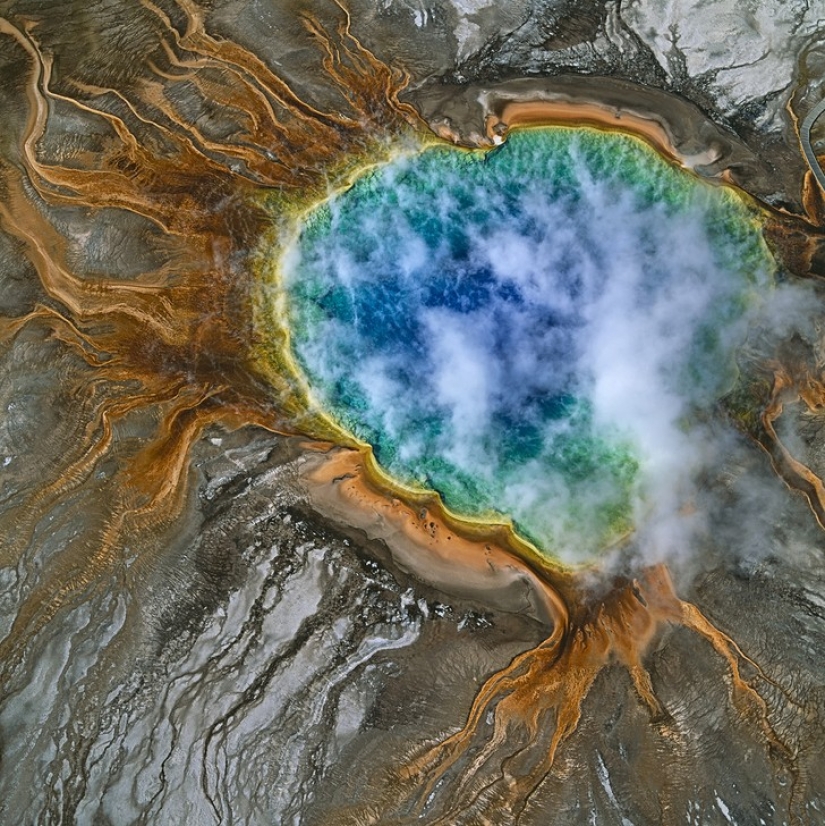 Stunning photos of reservoirs of the Earth from the air Stunning photos of reservoirs of the Earth from the air
