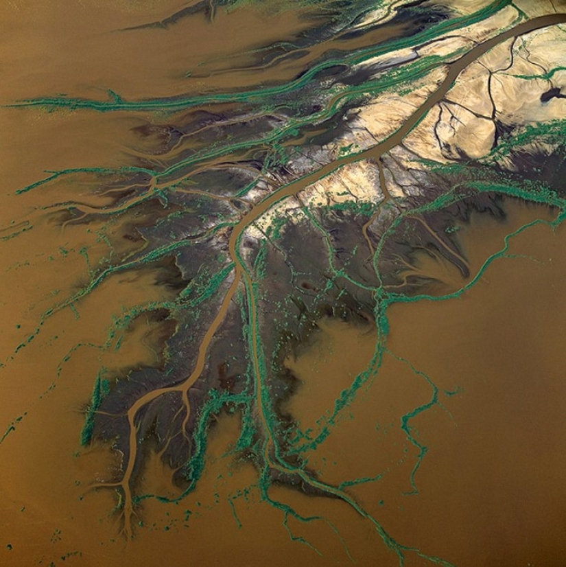 Stunning photos of reservoirs of the Earth from the air Stunning photos of reservoirs of the Earth from the air