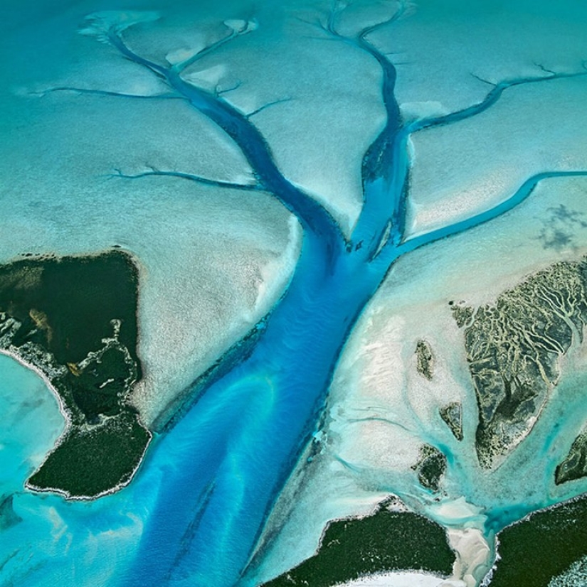 Stunning photos of reservoirs of the Earth from the air Stunning photos of reservoirs of the Earth from the air
