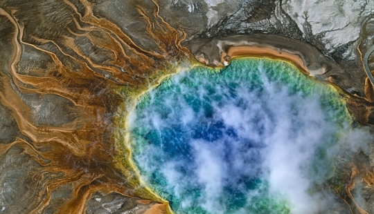 Stunning photos of reservoirs of the Earth from the air