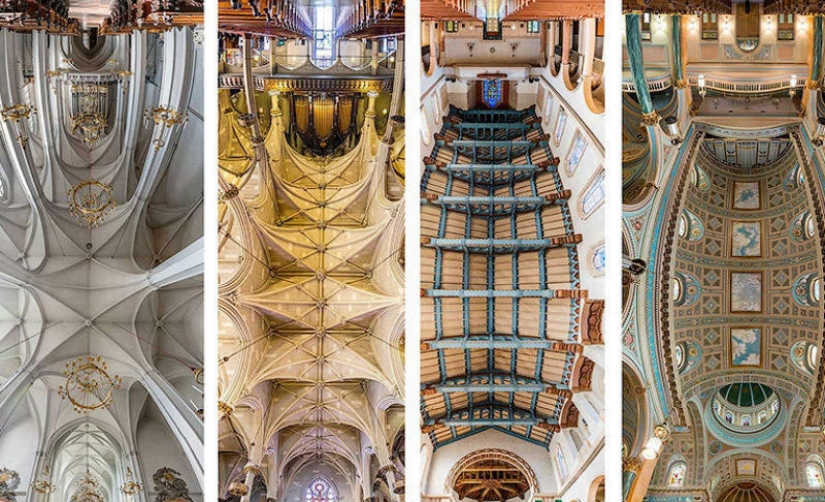 Stunning pictures of temples from the entrance to the altar in one photo
