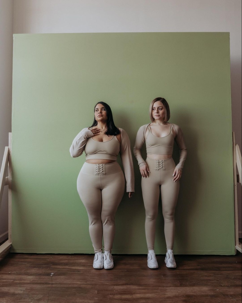 Style not size, or How girls of different sizes look in the same clothes