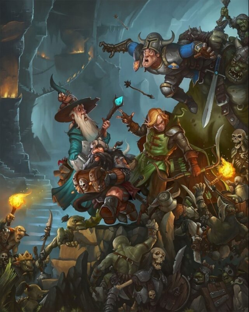 Sumérgete en el Gótico: oscuros mundos de fantasía de Ilustrador Tony Sart