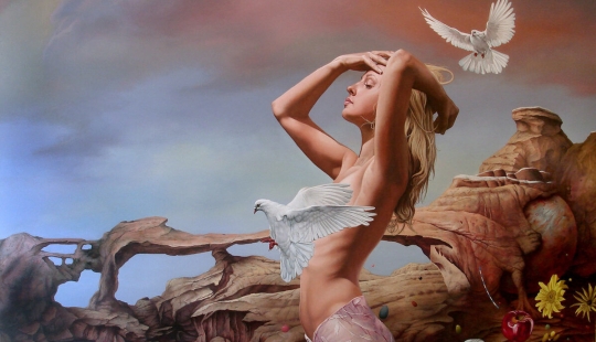 Surrealismo erótico en las pinturas de Dragan Ilic