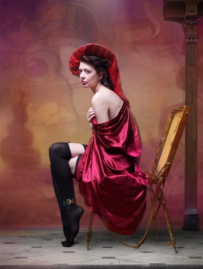 Surrealismo y steampunk en las obras del fotógrafo artístico Vladimir Fedotko