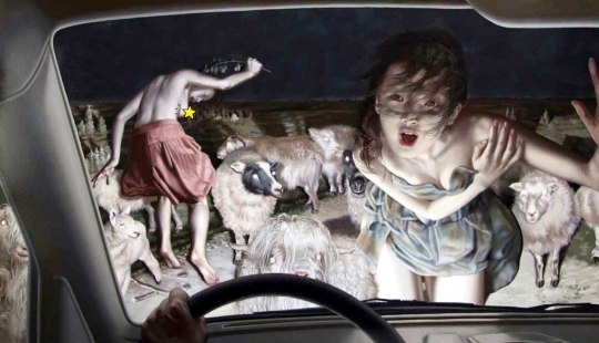 Surrealist artist Lui Liu and his erotic fantasies female body