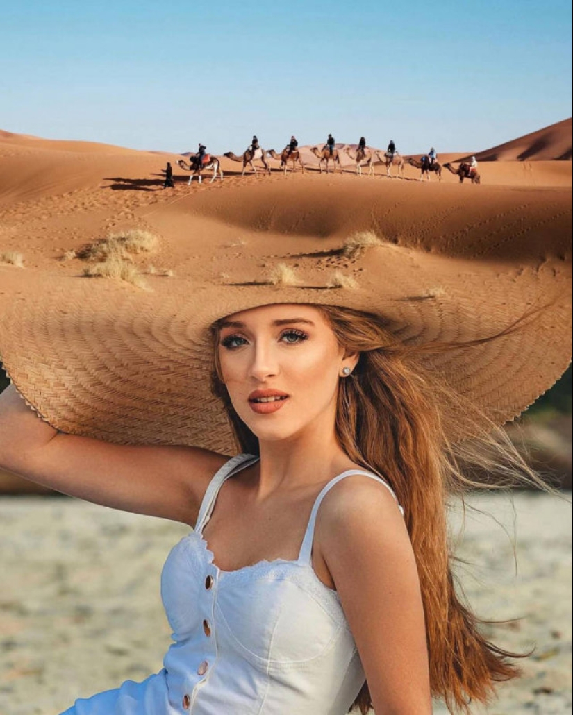 Surrealista manipulación de la foto de Justin Peters