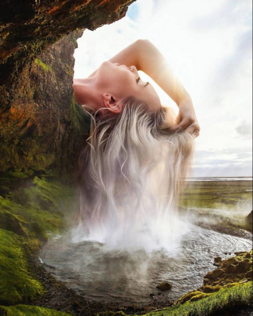 Surrealista manipulación de la foto de Justin Peters
