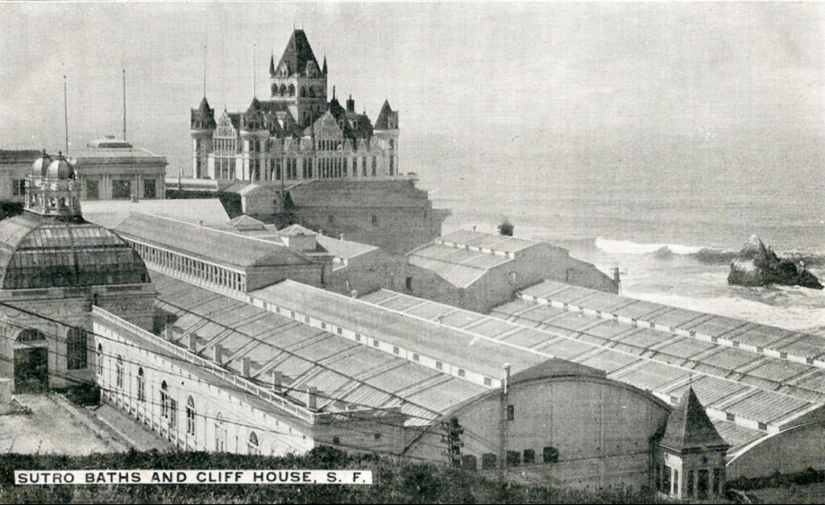 Sutro Baths - the largest water park of the 19th century