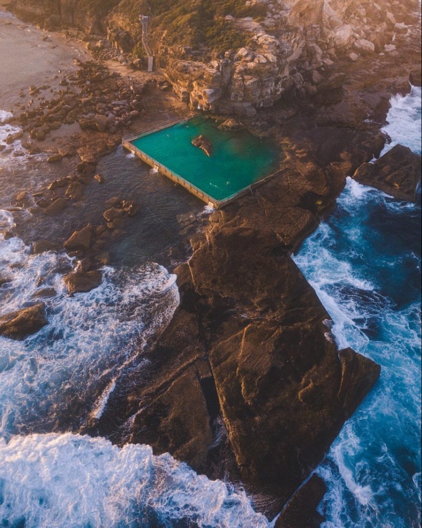 Sydney beaches-a view from the sky