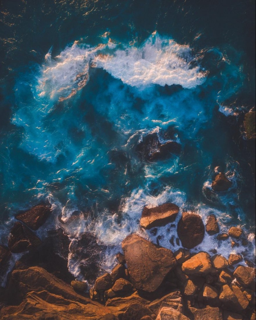 Sydney beaches-a view from the sky