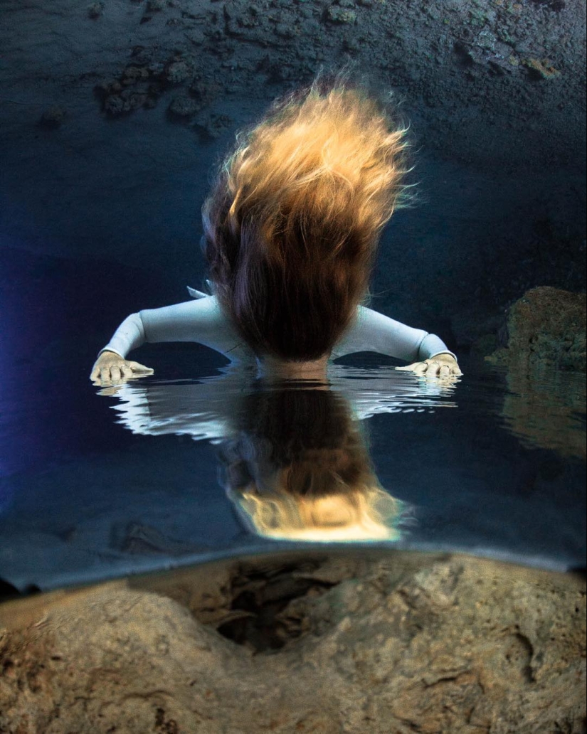 Talentoso fotógrafo andré Musgrove hace una increíble fotos bajo el agua