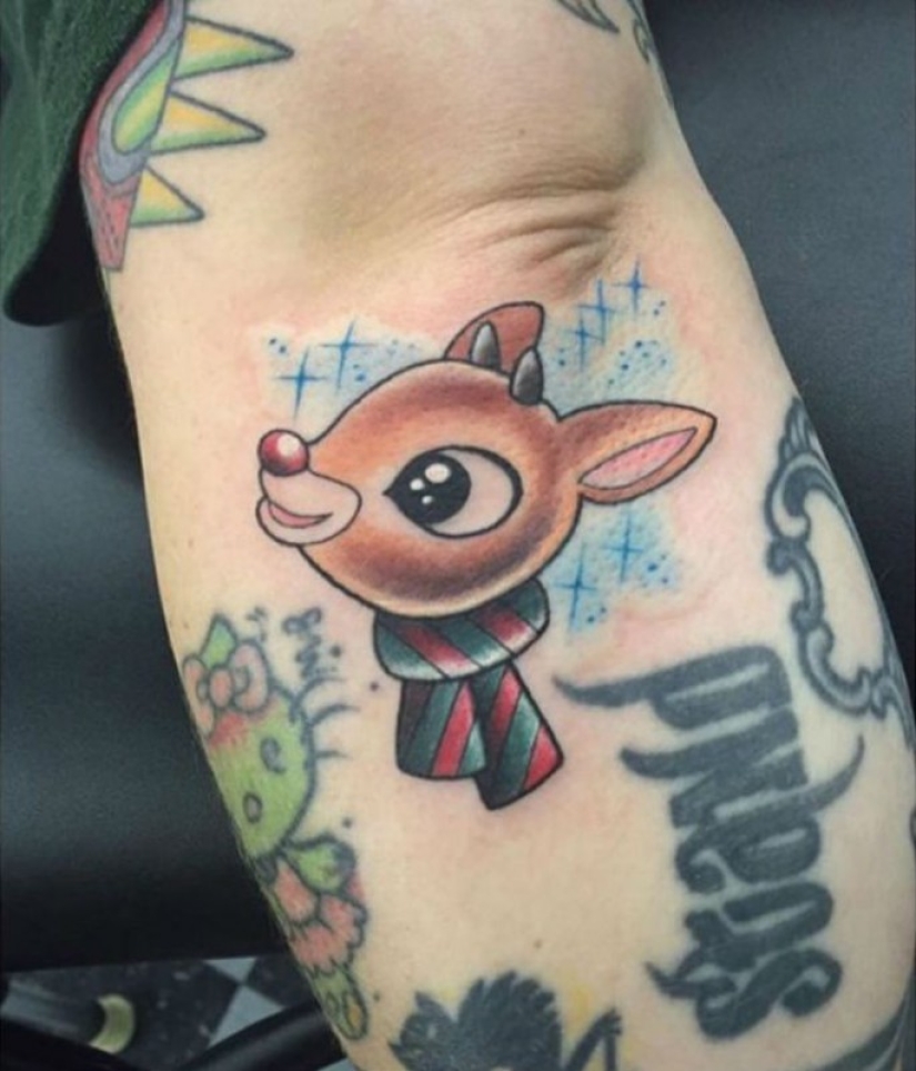 Tatuajes navideños, o Cómo recordar tu Año Nuevo para siempre