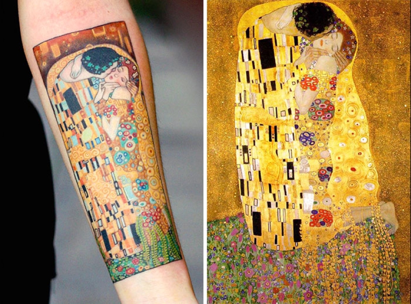 Tatuajes para aquellos que están encantados con el trabajo de Gustav Klimt Tatuajes para aquellos que están encantados con el trabajo de Gustav Klimt