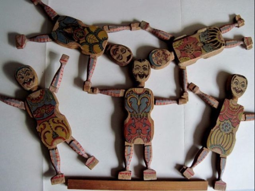 Terribly fun. Old toys that make you feel uncomfortable