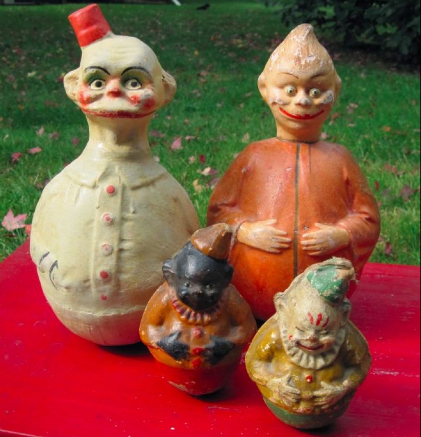 Terribly fun. Old toys that make you feel uncomfortable