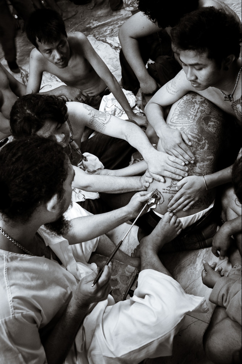 Thai protective tattoos