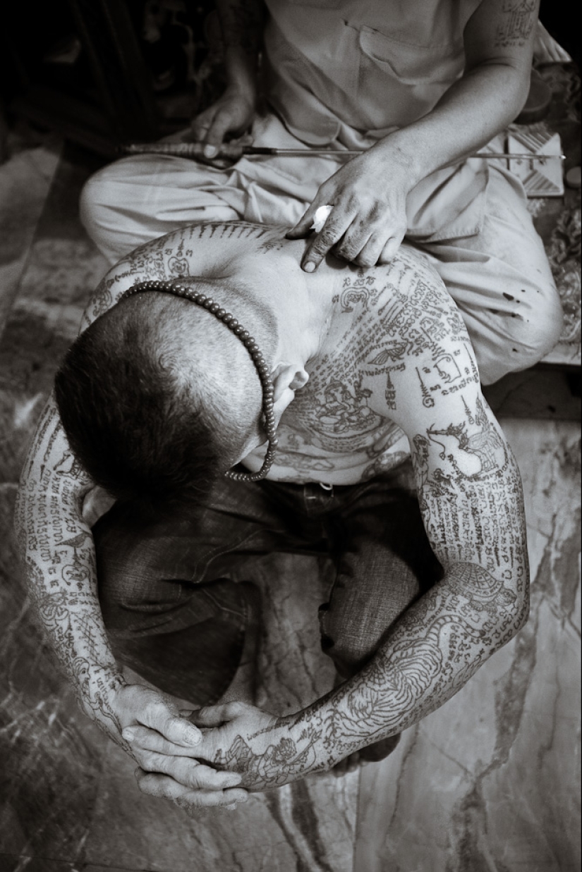 Thai protective tattoos