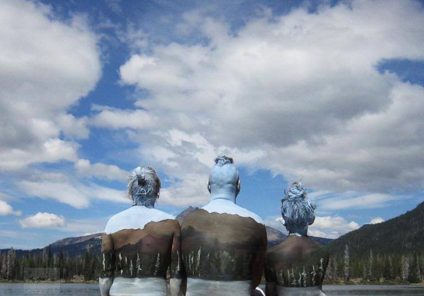 That's what it means to merge with nature