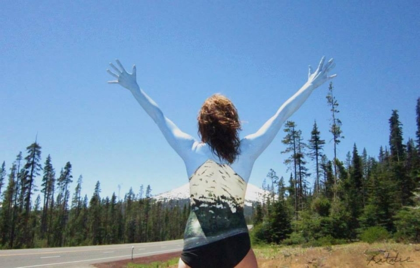 That's what it means to merge with nature