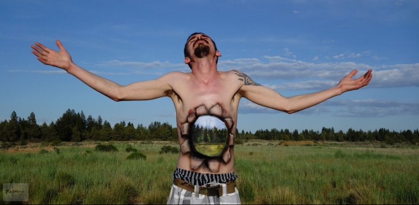 That's what it means to merge with nature