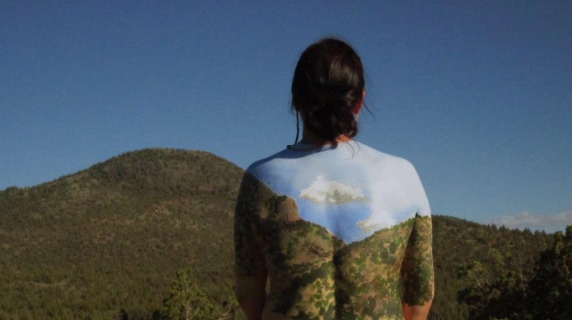 That's what it means to merge with nature