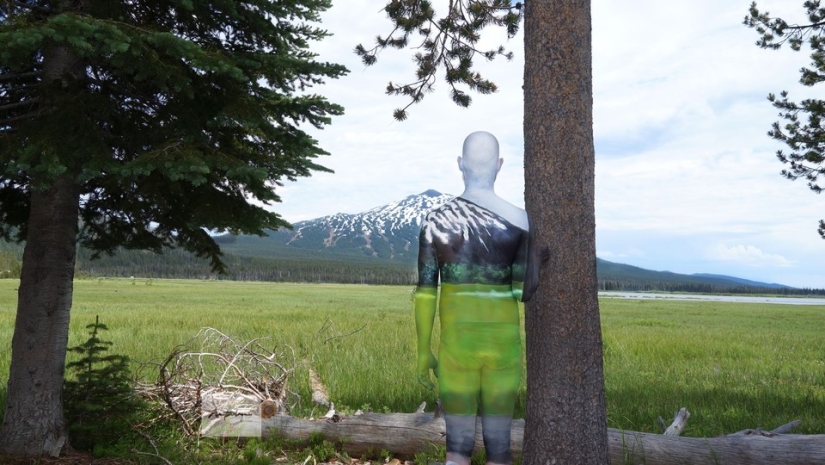 That's what it means to merge with nature