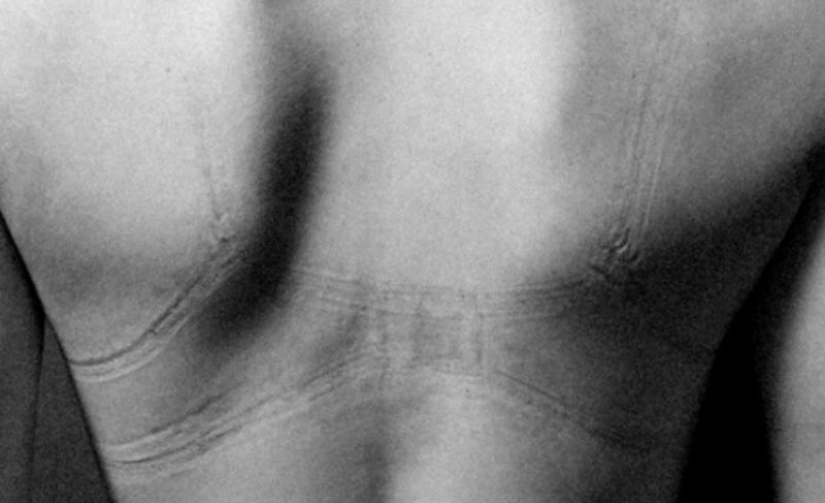 That's what lies behind the feminine splendor. It's even painful to look at these photos