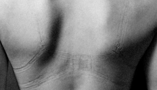 That's what lies behind the feminine splendor. It's even painful to look at these photos