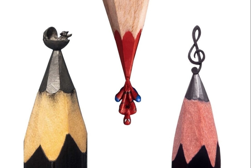 The artist of Bashkortostan takes a pencil and turns them into masterpieces