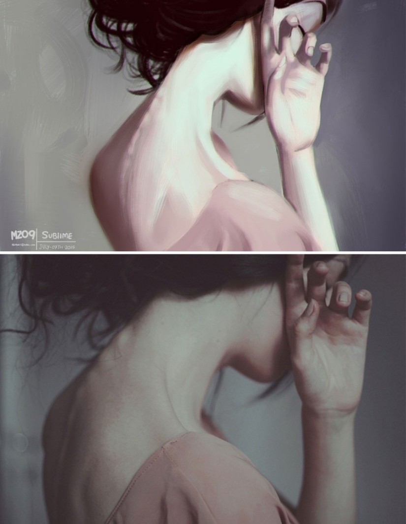 The artist turns photos of random people into amazing illustrations The artist turns photos of random people into amazing illustrations