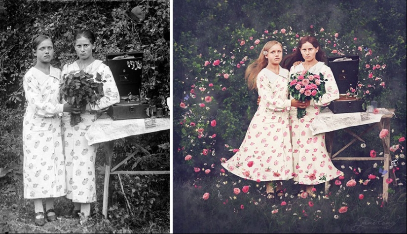 The artist turns vintage photographs into mind-blowing illustrations The artist turns vintage photographs into mind-blowing illustrations