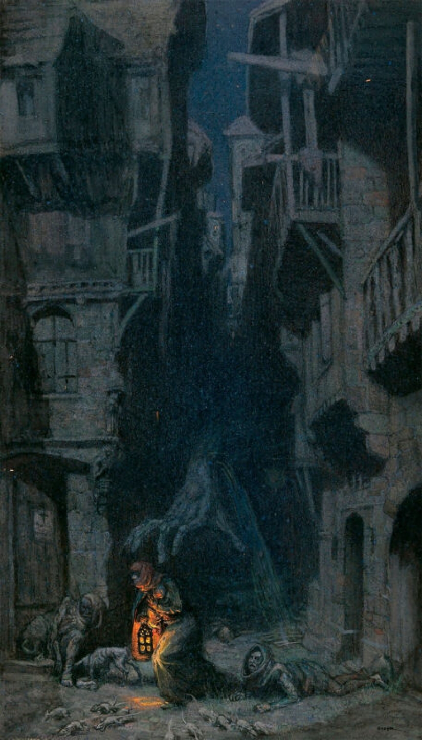 The Artist Who Paints Death: Richard Tennant Cooper and his plague Fantasies