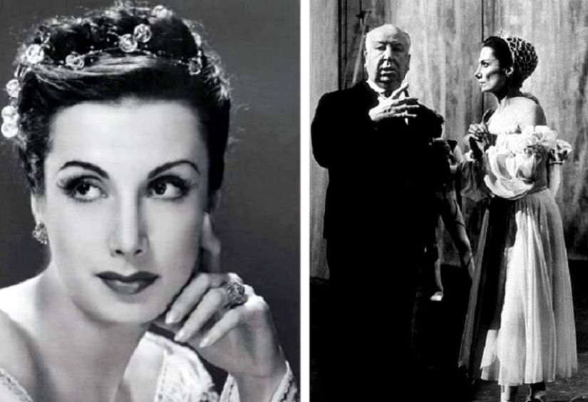 The black pearl of the Russian ballet that charmed Hitchcock and all of Hollywood