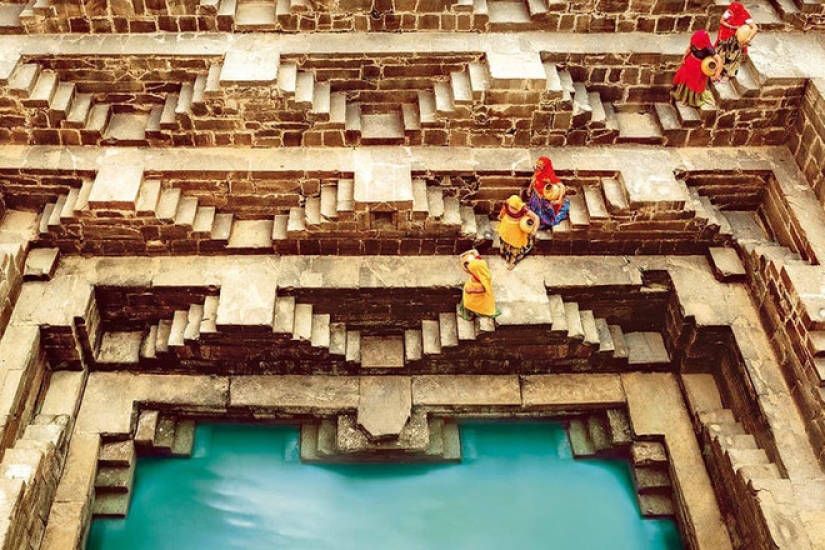 The Chand Baori step well is a structure worthy of being called a wonder of the world The Chand Baori step well is a structure worthy of being called a wonder of the world