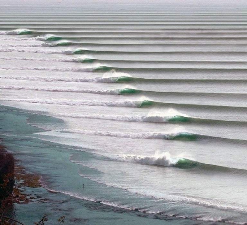 The Chicama wave is the longest wave in the world that is protected by law. The Chicama wave is the longest wave in the world that is protected by law.