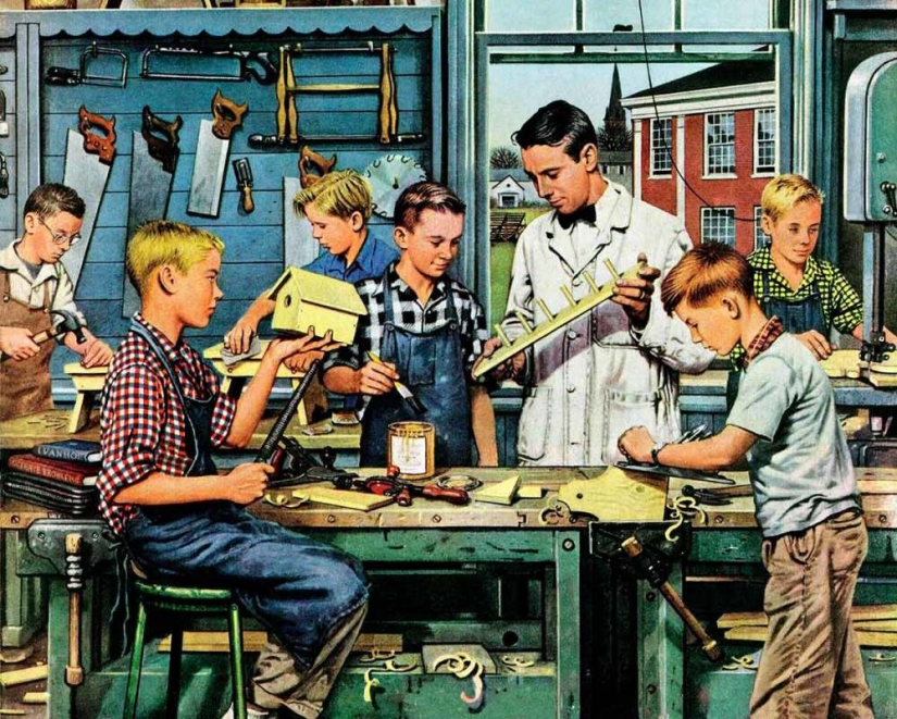 The delightful illustrations of 'meticulous realist' Stephen Dohanos