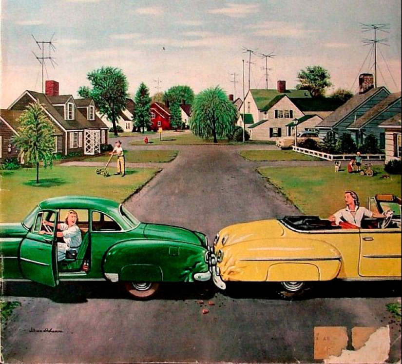 The delightful illustrations of 'meticulous realist' Stephen Dohanos